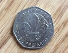 Rare 50p Fifty Pence Coin - Scouts Be Prepared 1907-2007- Circulated