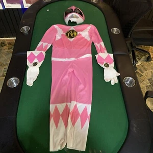 Vintage Pink Mighty Morphin Power Rangers Gloves (1994) and Costume Gloves Work - Picture 1 of 8