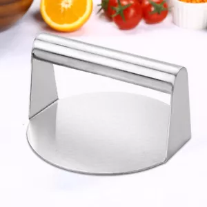 Edelstahl Burger Smasher Bacon Grill Burger Press Burgerpresse Burgersmasher - Bild 1 von 18