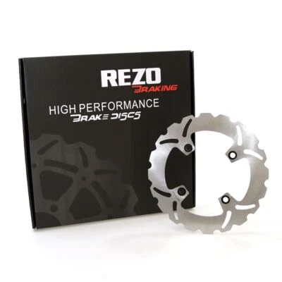 Rezo Wavy Stainless Rear Brake Rotor Disc for Honda XL 600 V Transalp 97-99 - Image 1 of 4