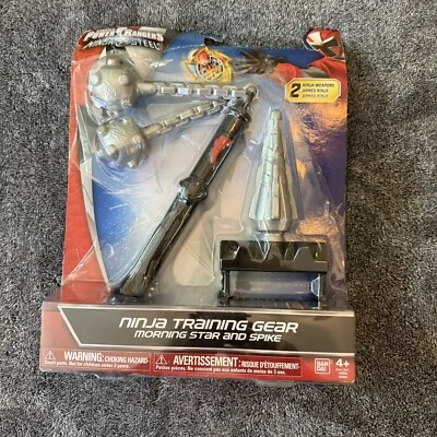 Новый в коробке Power Rangers Ninja Steel Ninja Training Gear - Morning Star и Drill Spike - Изображение 1 из 4