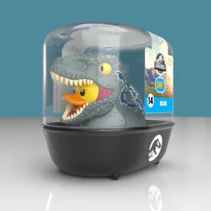 TUBBZ 1° Edizione Jurassic Park Jurassic World: Blue JEEP Ufficiale Anatra - Foto 1 di 6
