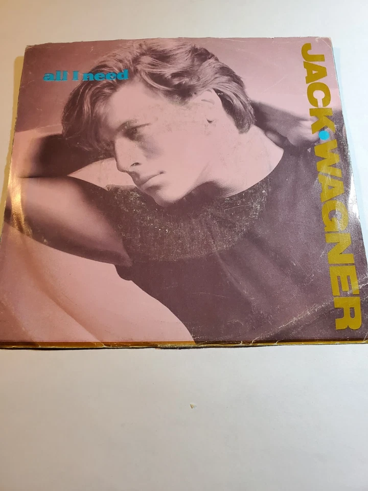 Jack Wagner -All I Need & Tell Him (That You Won't Go) 45 RPM VG+/EX F180 - Image 1 of 1