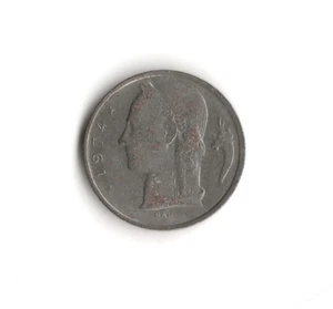 1974 Belgium - 5 Franc - 968 - Copper Nickel - 6g - Picture 1 of 2