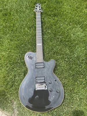 Godin LGXT Black Synth Solid Body Electric Guitar - Image 1 of 4