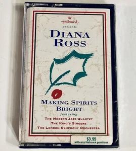 Diana Ross Making Spirits Bright Christmas Album Cassette Tape New Factory Seal - Picture 1 of 6