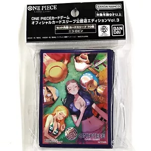 One Piece Card Game Card Sleeve Official Store Edition Vol.3 - Nico Robin - Picture 1 of 2