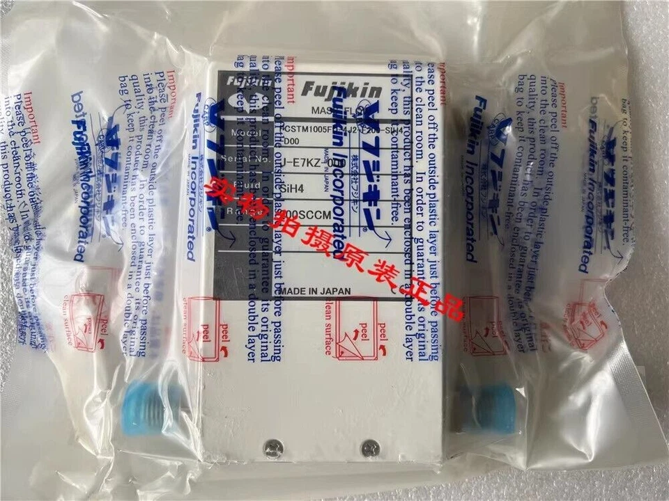 1 Pc. New FUJIKIN Flowmeter FCSTM1005FD-4J2-F200-SIH4-D00 J-E7KZ-000 - Image 1 of 1