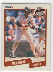 Tony Gwynn  1990 Fleer Baseball #157  Padres