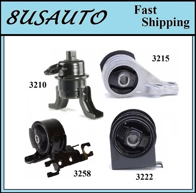 4 piezas montaje de motor y transmisión apto para Mercury Mariner 2005-2011 3,0 L - transmisión automática Foto 1 de 4