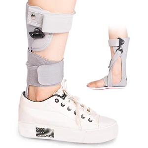Afo Foot Drop Brace Splint Ankle Foot Orthosis AFO Walking with Shoes or Sleepin - Picture 1 of 12