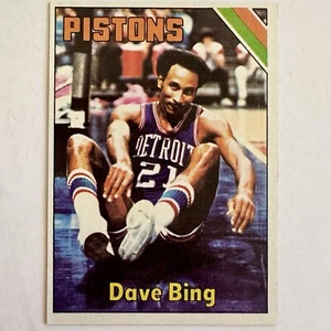 1975-76 TOPPS Hall of Famer (HOF) Dave Bing/Detroit Pistons/#160/Excellent+🏀 - Picture 1 of 2