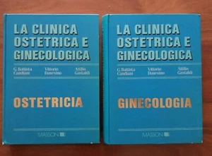 "LA CLINICA OSTETRICA e GINECOLOGICA 2 Volumi" Masson 1992 prima edizione - Bild 1 von 1