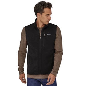 Patagonia Mens Better Sweater Fleece Vest gilet sportivo in pile da uomo look a maglia - Foto 1 di 9