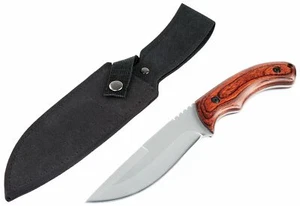 Bushline Outdoors Belt Knife, Wooden Handle, 10" Overall Length, 5.5" Blade - Bild 1 von 1