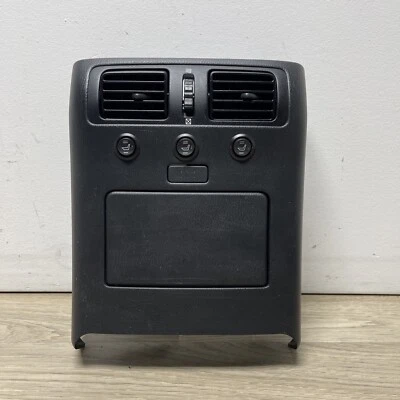 2011-2019 INFINITI M37 M35H M56 Q70 REAR CENTER CONSOLE PANEL W/HEATED SEATS OEM - Imagem 1 de 4