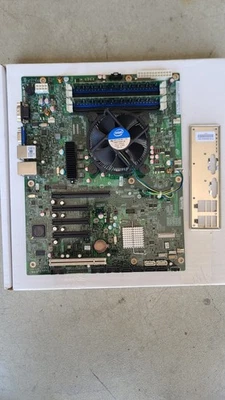 Placa madre Intel S1200BTL para servidor con Xeon E3-1240 V2, 16 GB de RAM, escudo de E/S Foto 1 de 3