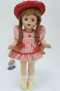 Muñeca Nancy Composición R&B Años 40 De Colección 13" Todo Original con Etiqueta de Muñeca Arranbee - Imagen 1 de 11