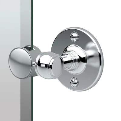 Gatco 4419S 27-1/2" W x 31-1/2" H Rectangular Frameless Bathroom - Chrome - Image 1 of 2