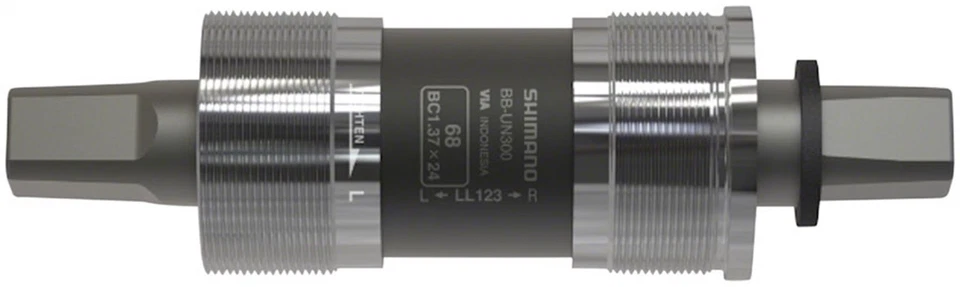 Shimano BB-UN300 Bottom Bracket - English, 68 x 107mm Spindle, Square Taper JIS - Image 1 of 1