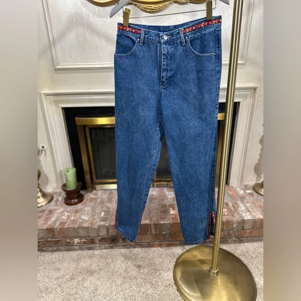 Vintage Rough Rider Women’s Jeans Sz 13/14 High Rise Tapered Leg USA Made - Image 1 of 4