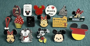 Menge 16 Neu Emaille Disney Verschiedene Trading Pins Mickey Minnie Mouse Magic King - Bild 1 von 19