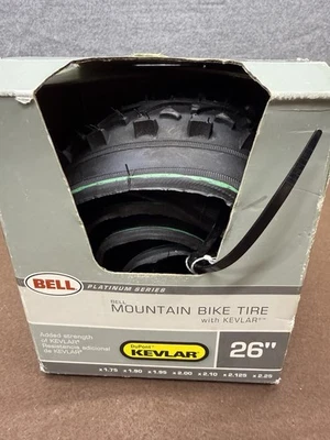Bell Mountain Bike Tire with Kevlar, 26" x 1.75-2.25", Black - Image 1 of 4