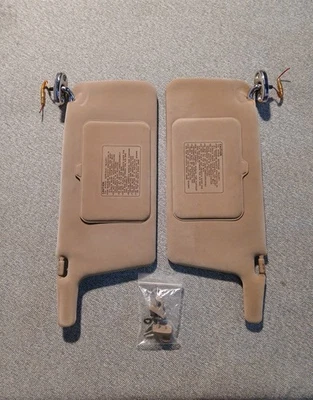 Juego de parasol lateral conductor pasajero Honda Accord 1994-1997 limpio fabricante original Foto 1 de 4