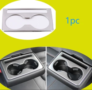 Fit For Mazda CX-5 2017-2022 Silver Titanium Rear Water Cup Frame Cover Trim 1pc - Picture 1 of 8