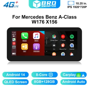 10.25" Android 14 NTG 4.5/5.0 Für Mercedes Benz A-Klasse W176 Carplay Sat Navi - Bild 1 von 14