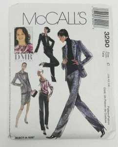 Giacca pantalone blusa gonna McCalls modello 3290 Misses/Petite foderata taglia da 10 a 14 - Foto 1 di 3