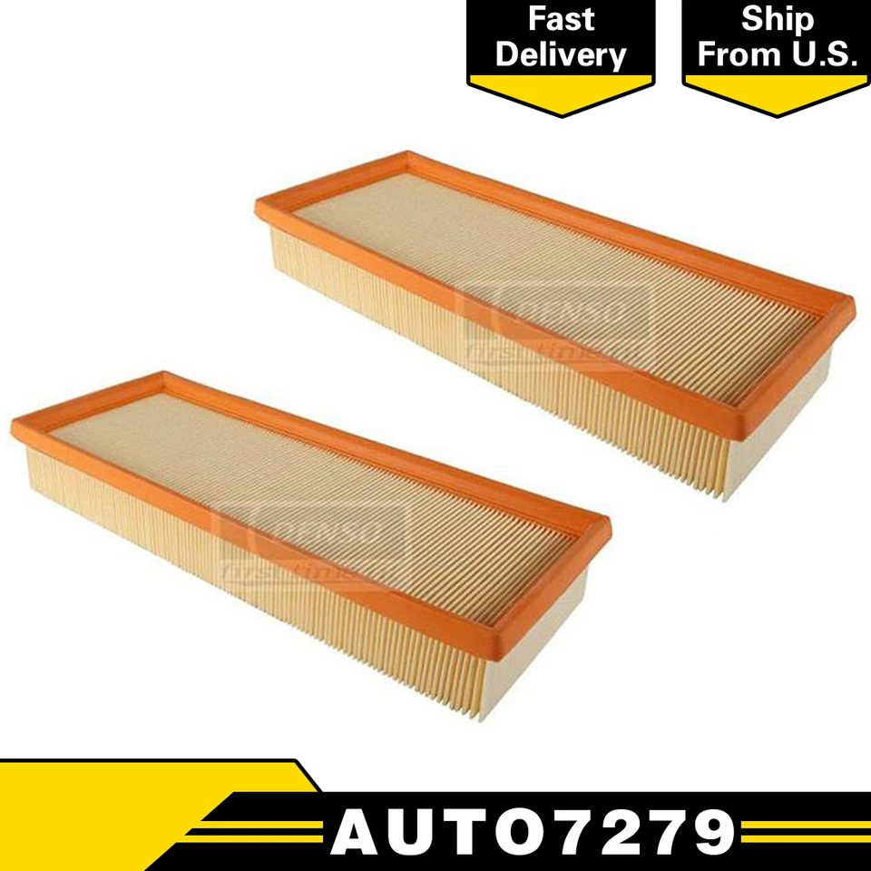 Filtro de ar DENSO Auto Parts 2 peças para Mercedes-Benz C230 - Imagem 1 de 1