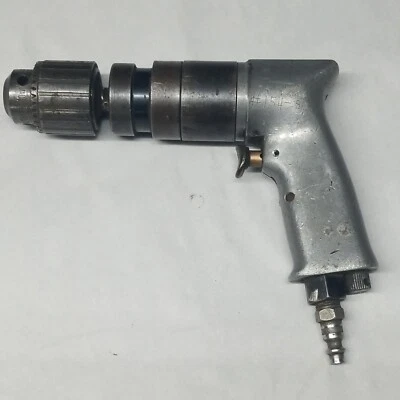 CHICAGO PNEUMATIC INDUSTRIAL DRILL MODEL 3017 0-2700 RPM Tested Working Vintage Foto 1 de 4