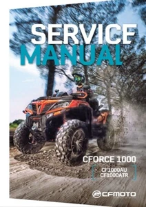 CFMoto CForce CF1000 AU/ATR Service Manual | 2018 | CD OR USB - Picture 1 of 8