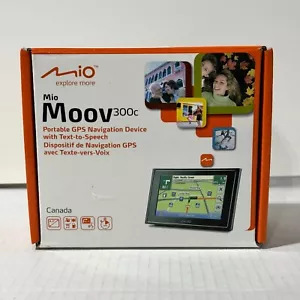 Mio Moov 300c Portable GPS Navigation Device with Text-to-Speech NEW OPENED BOX - Picture 1 of 16