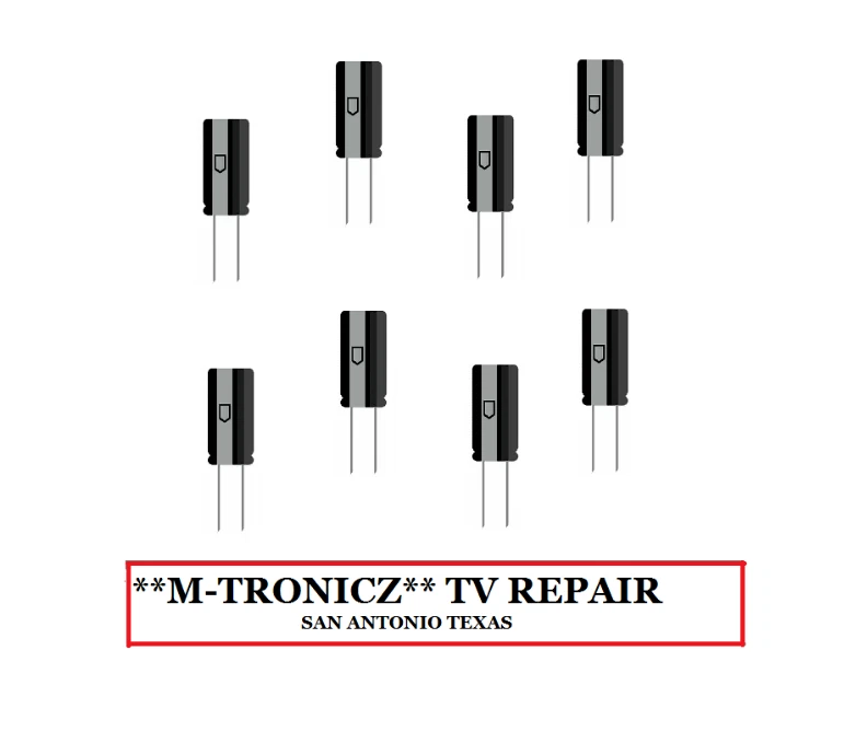 KIT CONDENSADOR FUENTE DE ALIMENTACIÓN VIZIO E701I-A3E 09-70CAR000-00 1P-1129800-1012   Foto 1 de 1