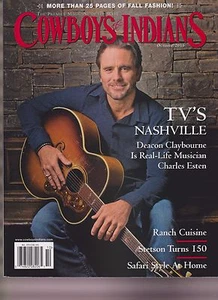 COWBOYS&INDIANS MAGAZINE OCTOBER 2015, DEACON CLAYBOURNE. - Picture 1 of 1