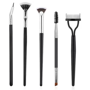 5PCS Mascara Fan Brush for Lashes Lash Comb Separator Tool Folding Angle Scal... - Picture 1 of 7