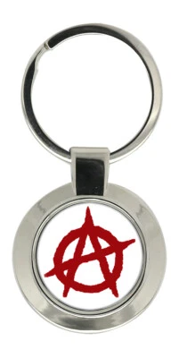FAMILY-CRESTS Anarchie 'Ein' Symbol Schlüsselanhänger