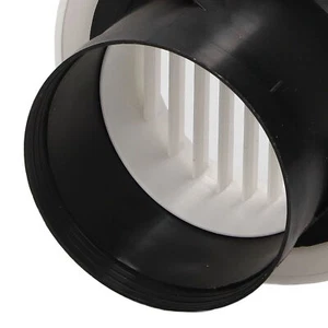 Round Air Vent ABS Louver Grille Cover Soffit For Kitchen Ventilation(4in) New - Picture 1 of 23