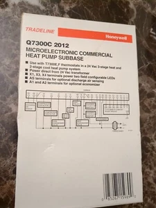 Q7300C2012 HONEYWELL heat pump SUBBASE - Picture 1 of 5