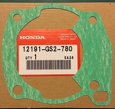 JUNTA, CILINDRO; OEM HONDA NOS P/N 12191-GS2-780 SE ADAPTA A: 1985-1991 HONDA CR80R  Foto 1 de 1
