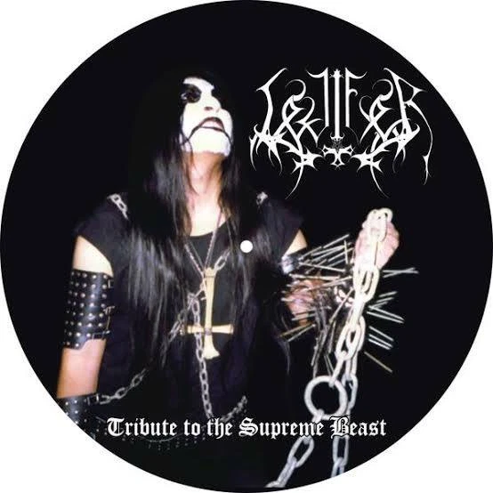 LEVIFER TRIBUTE TO THE SUPREME BEAST PICTURE LP 12" BEHERIT BLASPHEMY SARCOFAGO9 - Image 1 of 1