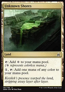 MTG 4x UNKNOWN SHORES EXC - COSTE SCONOSCIUTE - OGW - MAGIC - Picture 1 of 1