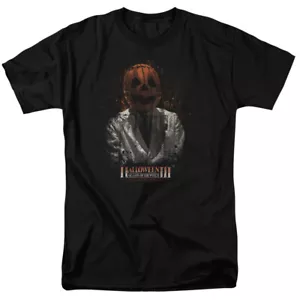 Halloween 3 H3 Scientist T Shirt Licensed Horror Movie Retro Classic Tee Black - Picture 1 of 2