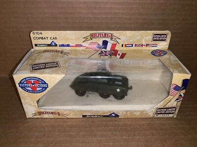Vintage Solido Military Diecast Combat Car New In Box - Image 1 of 4