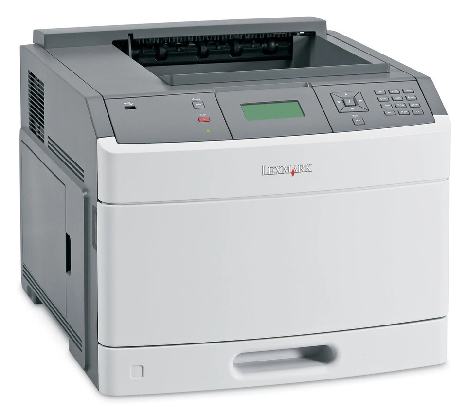 Lexmark T650N Mono Laser Printer - Image 1 of 2