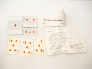 Tenyo See Through Card Zaubertrick Vintage Magic Trick Magie T-77 Japan - Bild 1 von 6