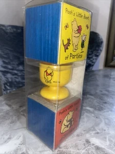 Disney Winnie the Pooh Egg Cup And Books 2002 Boxed - Picture 1 of 3