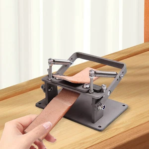Máquina Peladora Manual de Cuero Skiver Pelador Divisor Skiving Máquina Peladora Hágalo Usted Mismo - Imagen 1 de 10